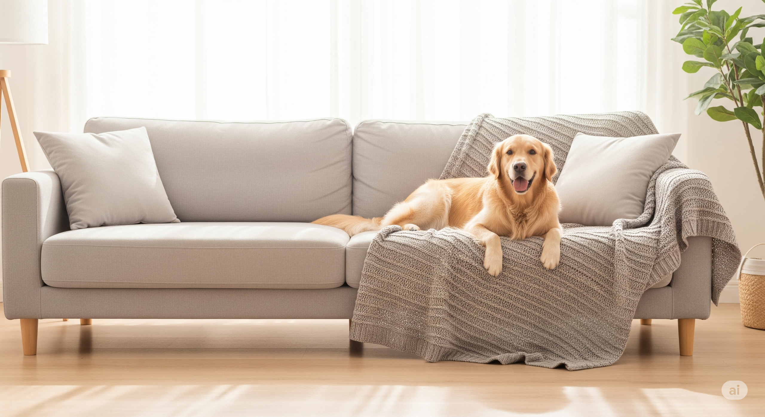 como tirar cheiro de cachorro do sofá