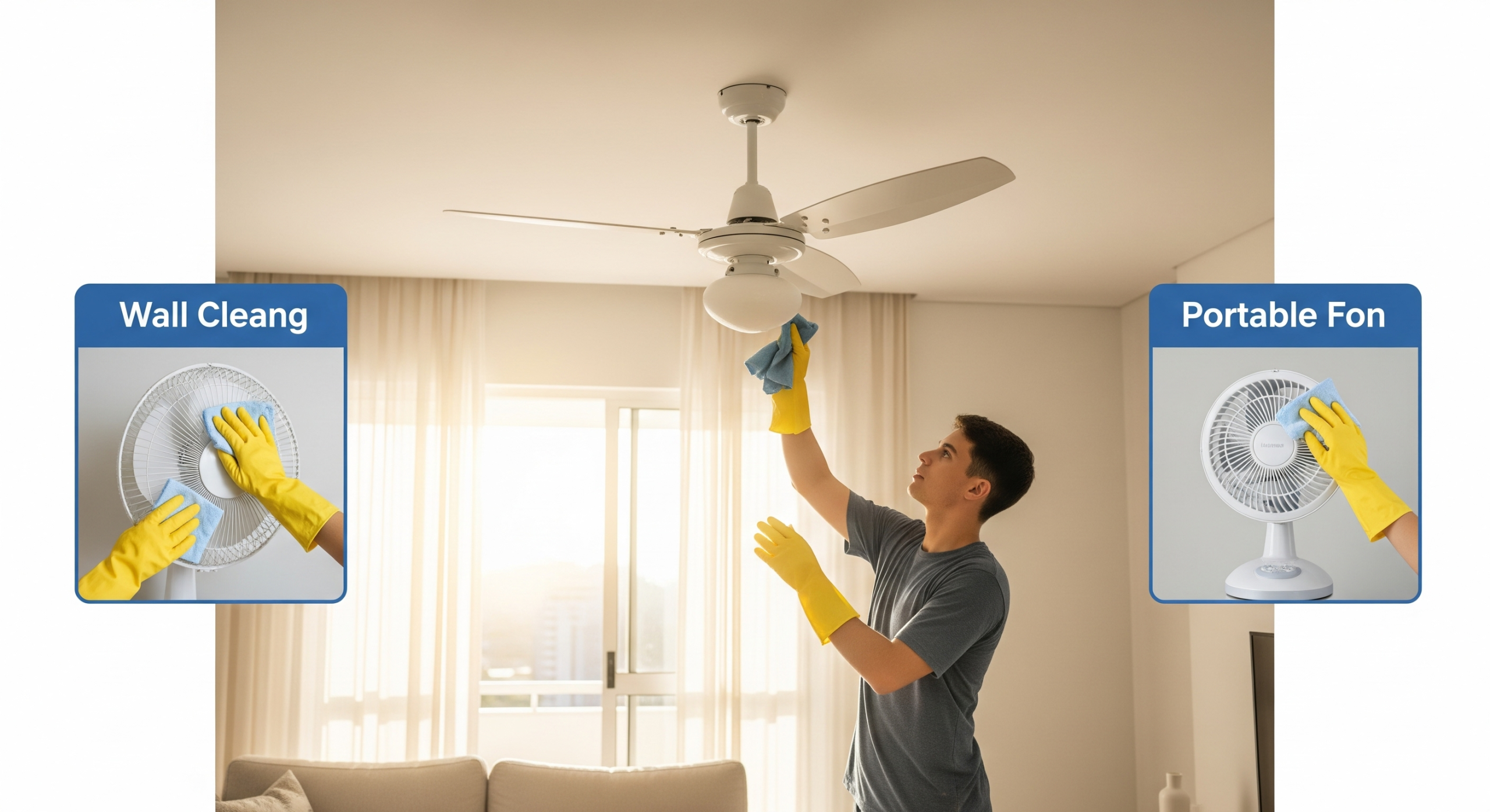como limpar ventilador